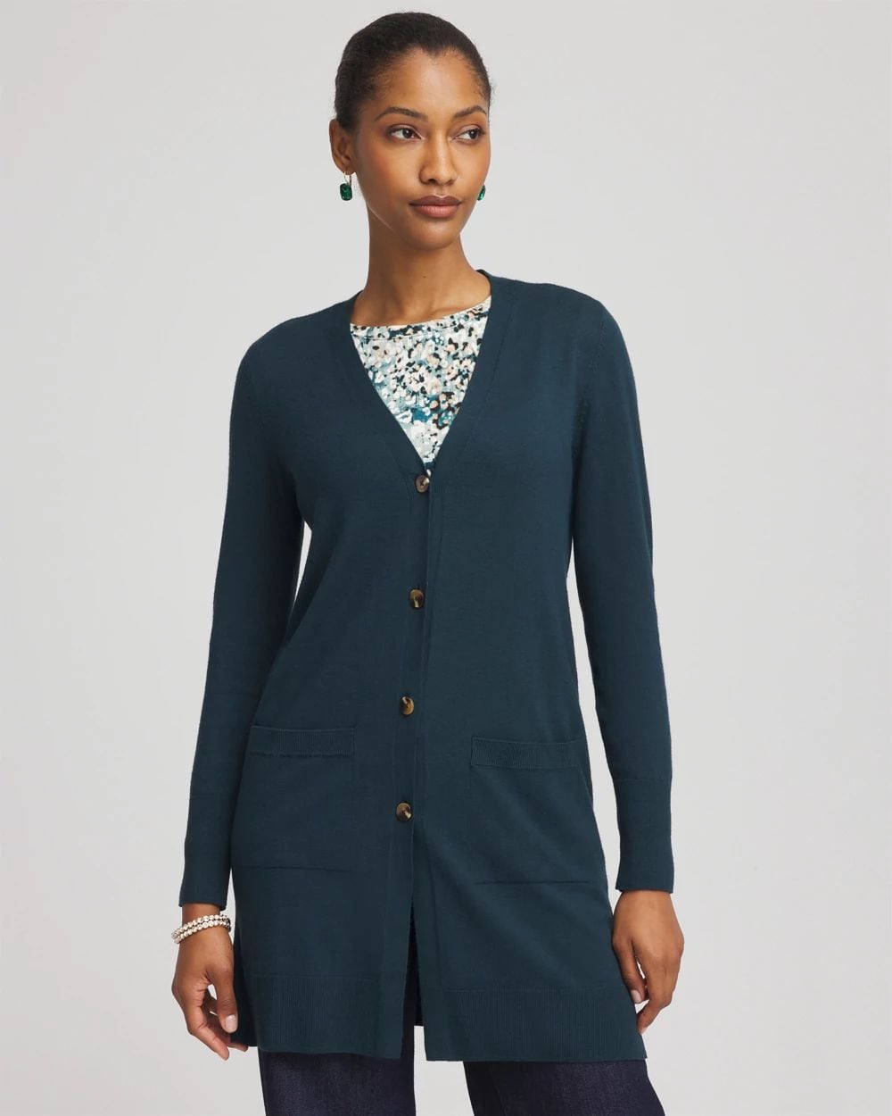 Ella Long-Sleeve Cardigan | Chico's